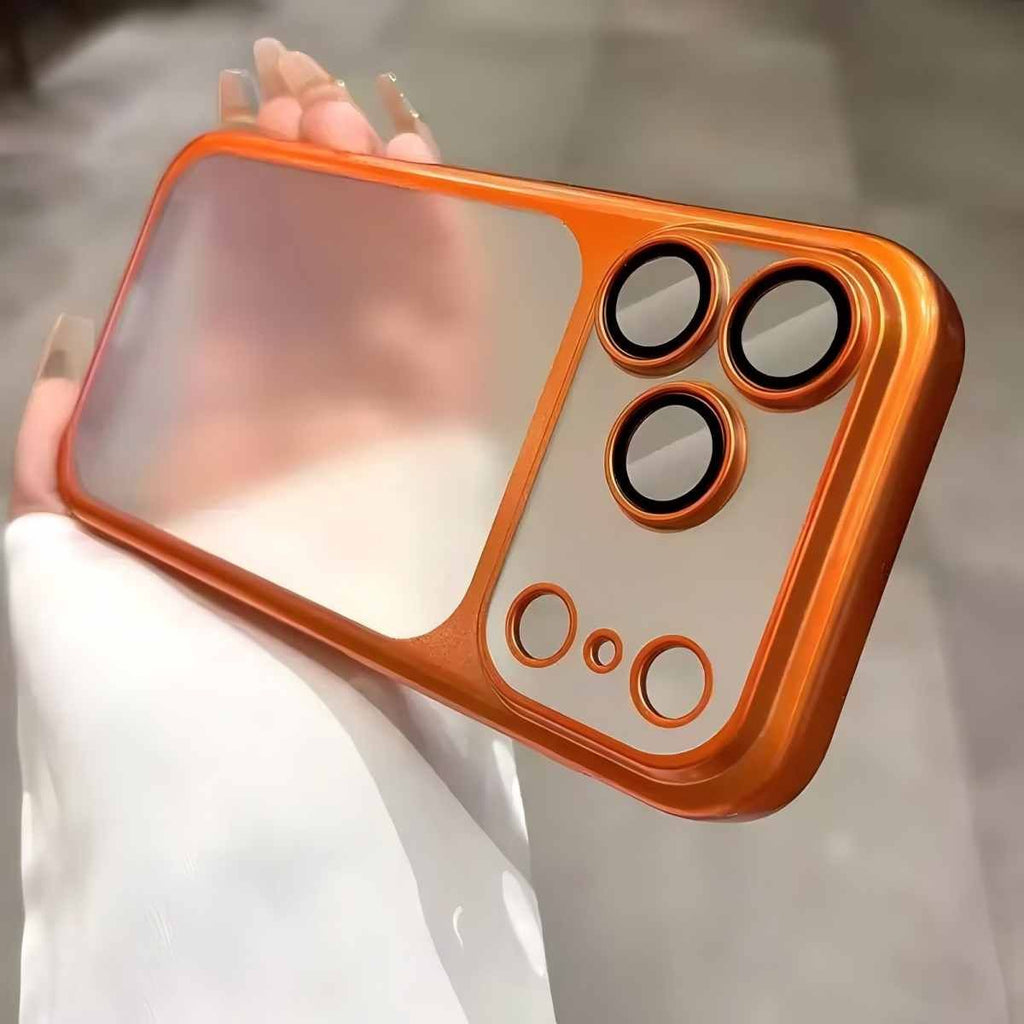 For iPhone 17 Pro Max Case Phone Cover Orange