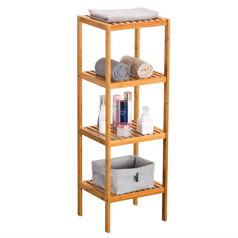 Four-Layer Shelf 37*33*110cm Wood Color RT