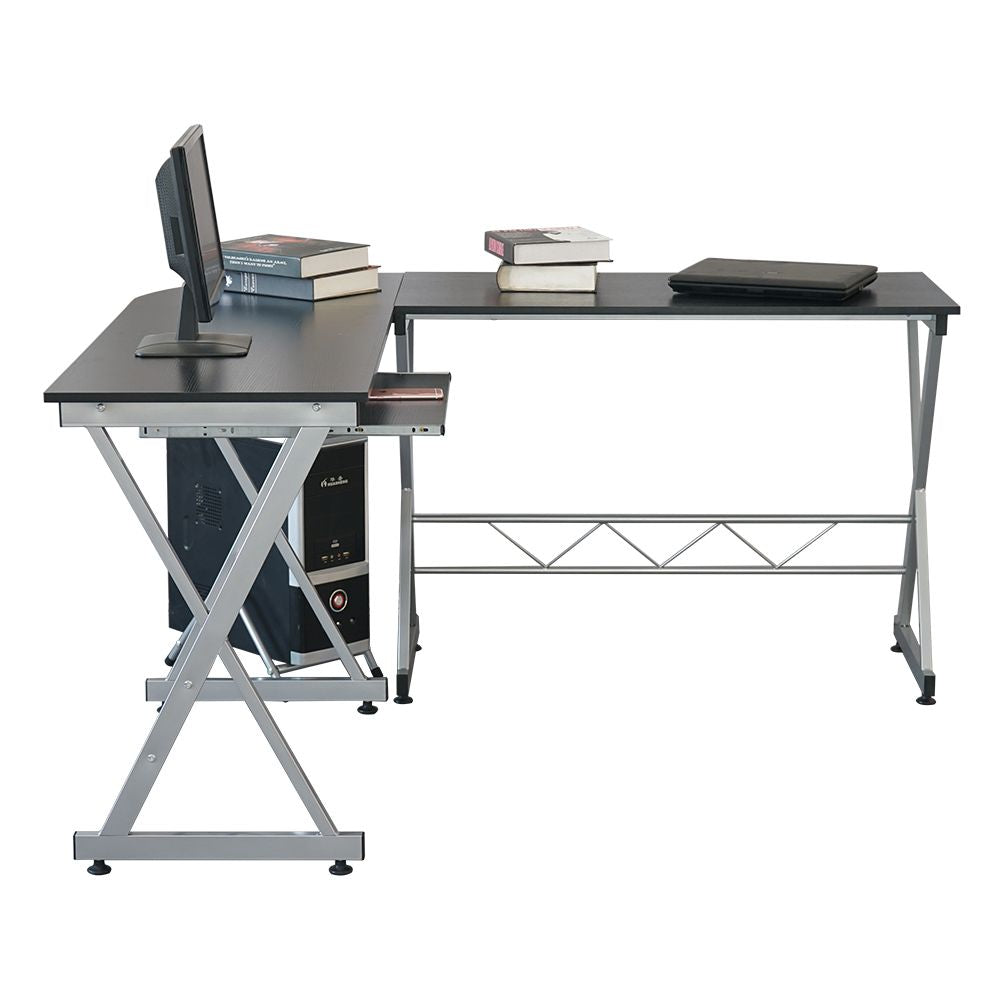 Free shipping Writing computer deskL-Shaped Wood Computer Desk Laptop Study Writing Table  YJ