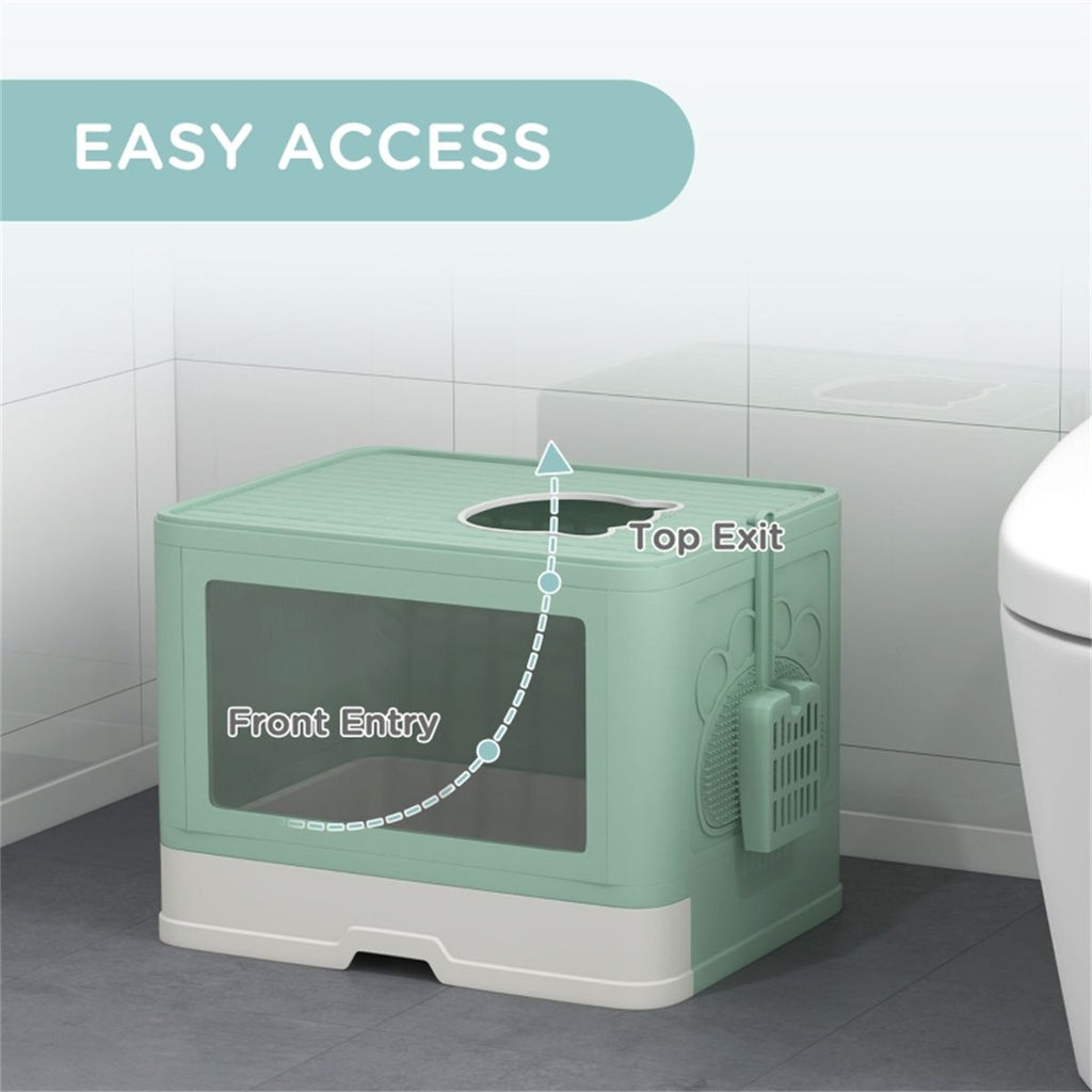 Fully Enclosed Cat Litter Box/Cat Litter Box