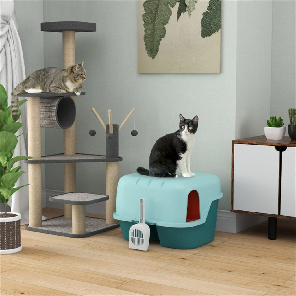 Fully Enclosed Cat Litter Box/Cat Litter Box