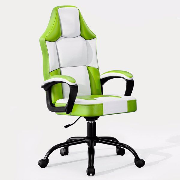 Gaming Chair, Video Game Chairs Breathable PU Leather, Comfy Computer Chair, Racing E-Sport Gamer Chair For Adults kids