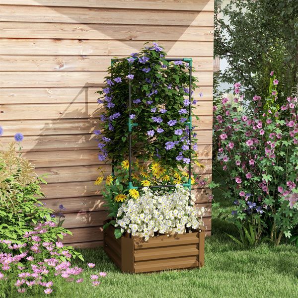 Garden Bed, Flower shelf,Wood Planter Box