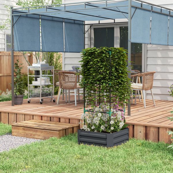 Garden Bed, Flower shelf,Wood Planter Box