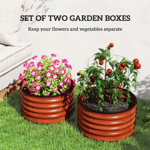Garden Bed, Galvanized Planter