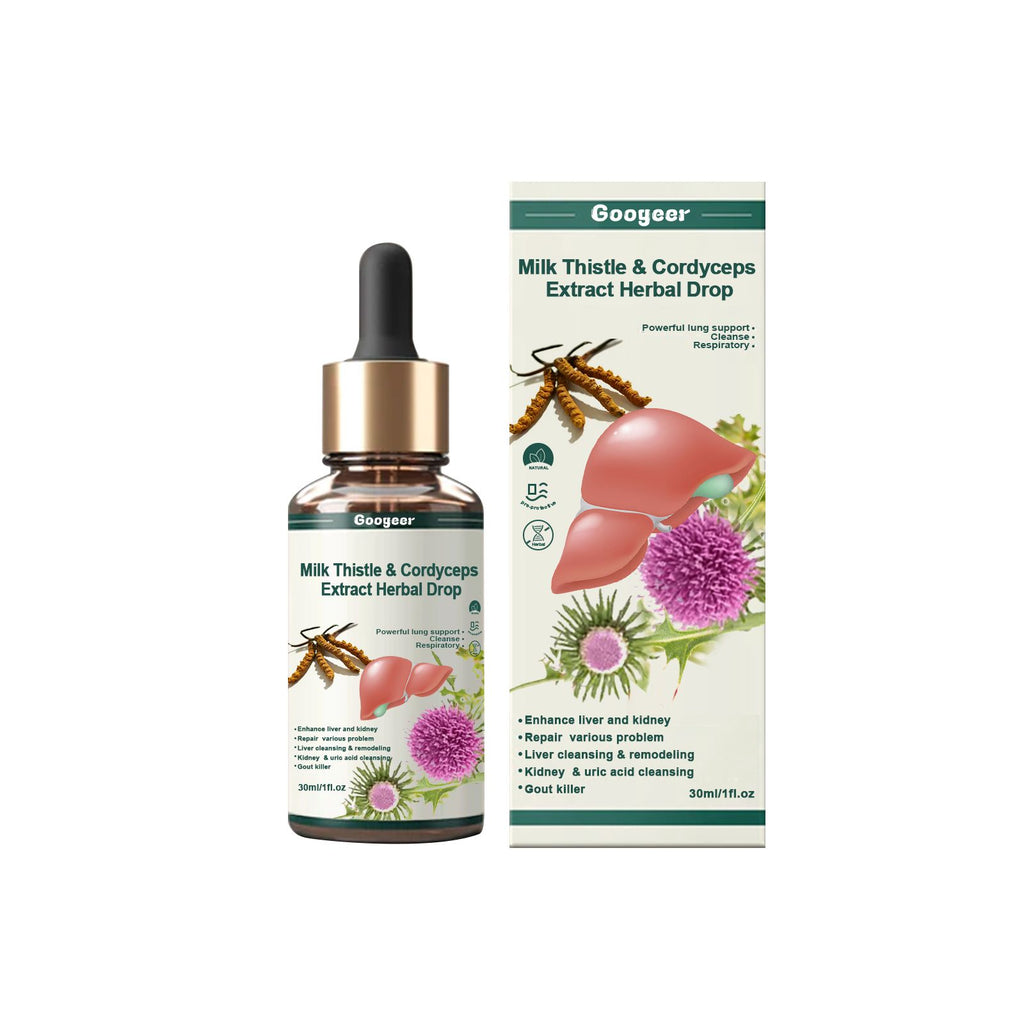 Googeer Milk Thistle Cordyceps Drops And Discomfort ing Essential Oil Care