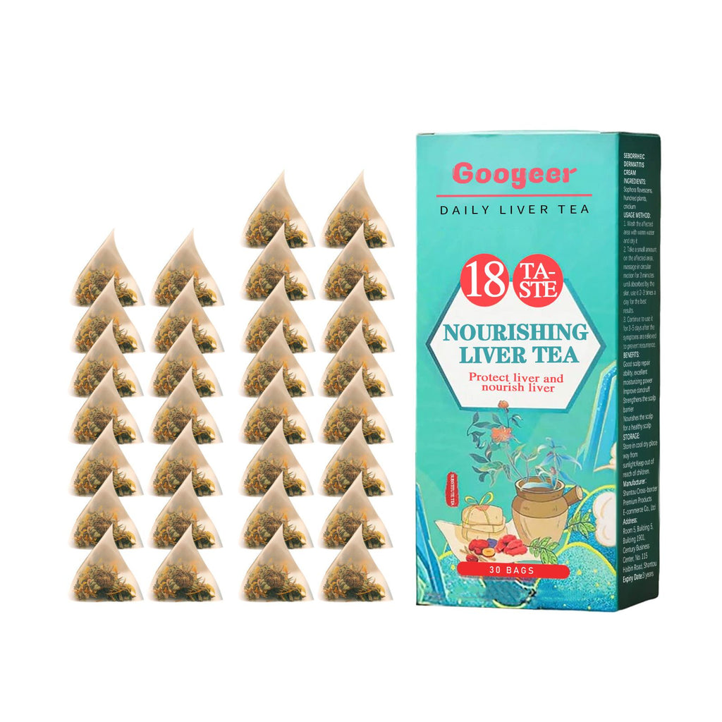 Googeer Nourishing Liver Tea, Toning Relief Discomfort Halitosis ation Refreshing Tea Bag
