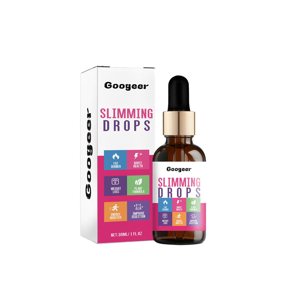 Googeer Slimming Drops, Shaping Slimming Brain Strengthening Vitality Care Oral Supplement Drops