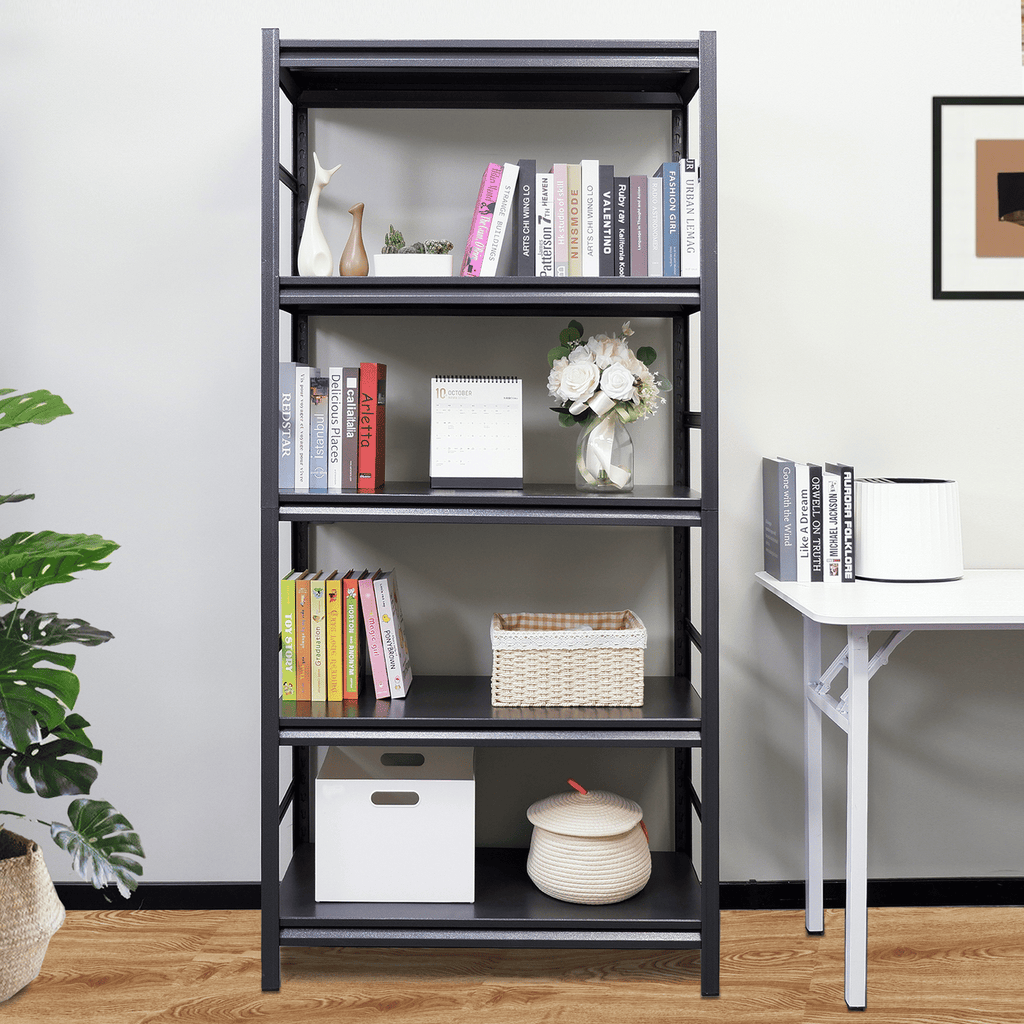 H72 * W35.4 * D15.7 Storage Shelves 5 Tier Heavy Duty Metal Shelving Unit Adjustable Shelving Units and Storage Rack Kitchen Garage Shelf