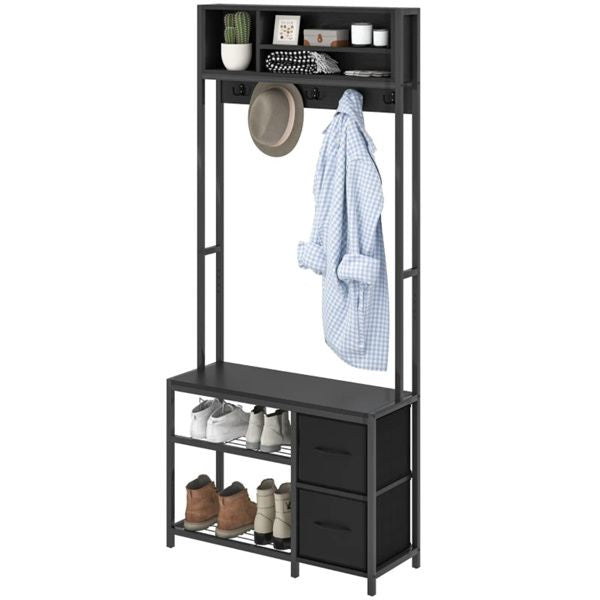 Hall Tree/Shoe Cabinet/Shoe Storage Cabinet ( Amazon Shipping)(Prohibited by WalMart)