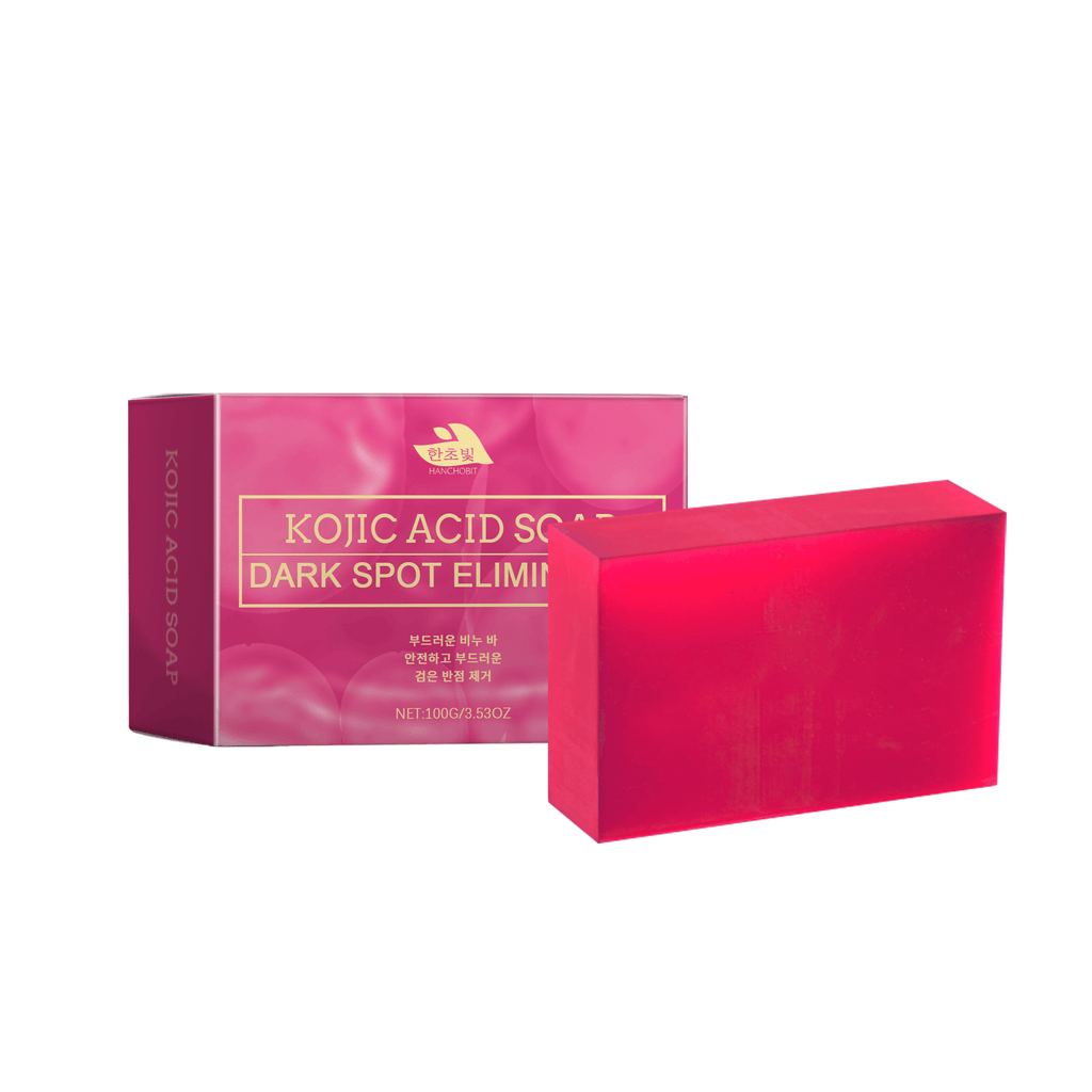 HANCHOBIT Kojic Acid Facial Soap Dilute Cleansing Hydrating Moisturizing Facial Skin Care Soap