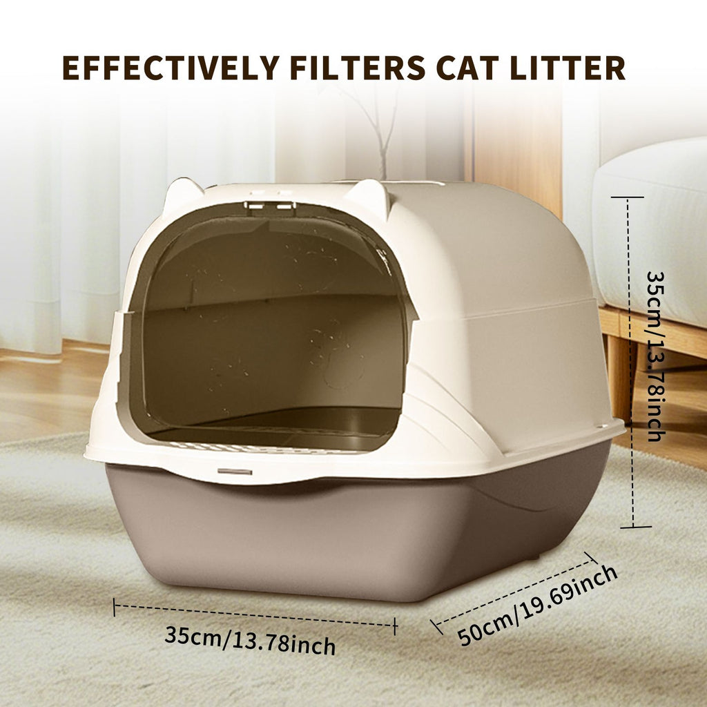 Handheld and portable cat litter box, with large capacity and easy storage, suitable for various scenarios such as foster care and travel