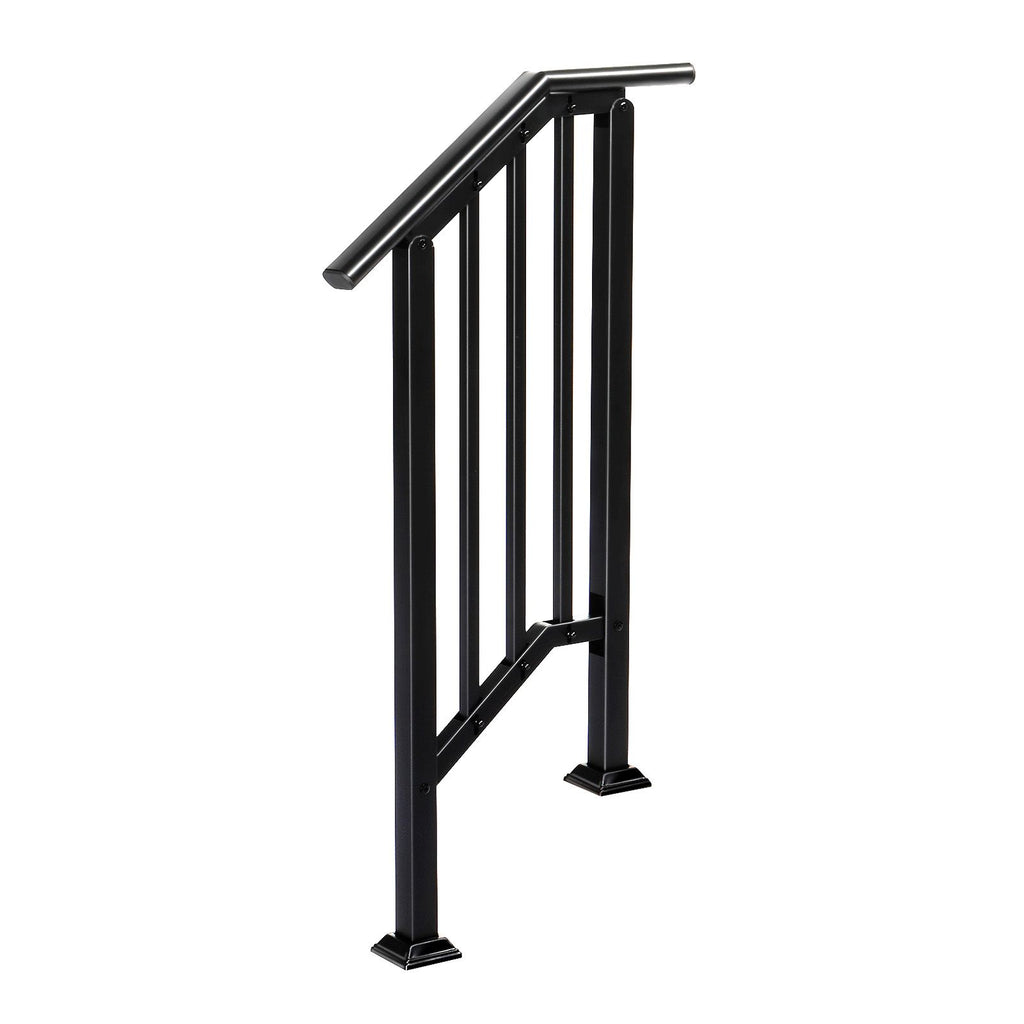 Handrails for Outdoor Steps Fits 1 to 2 Steps