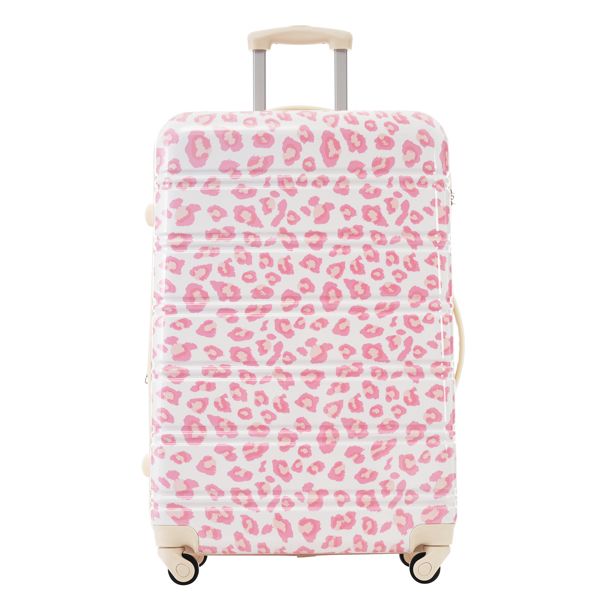 Hardshell Luggage Sets 3 pcs Spinner Suitcase with TSA Lock Lightweight-20"+24"+28" Luggages