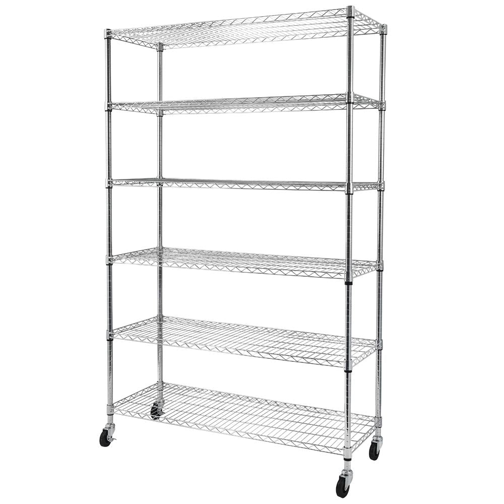 Heavy Duty 6-Shelf Shelving Storage Unit