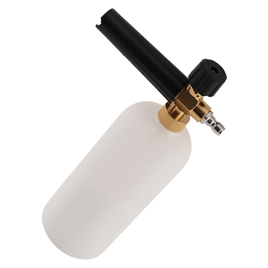 Heavy Duty Car Wash Cannon fit for Pressure Washer 1000PSI+ 1L Brass Soap Dispenser