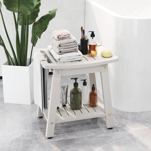HIPS Shower Bench Seat with Handle Shower Head