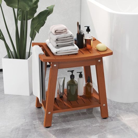 HIPS Shower Bench Seat with Handle Shower Head