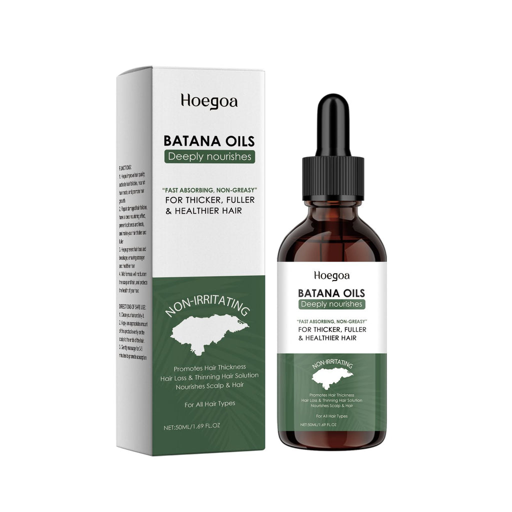 Hoegoa Batana Essential Oil Batana Hair Care Nourishes Scalp, Softens And Strengthens Hair Daily Essential Oil