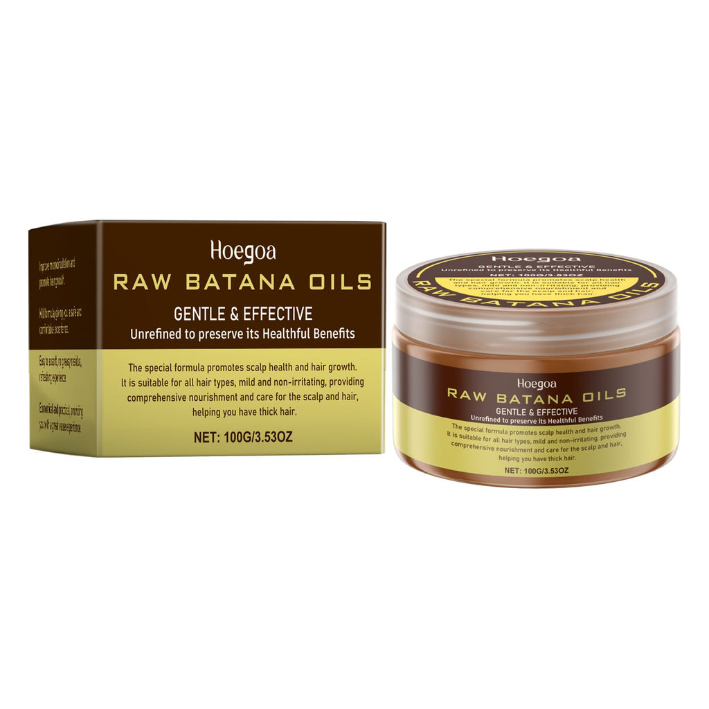 Hoegoa Batana Hair Care Cream Gently Nourishes Hair, Brightens Hair, Softens And Lustrous Hair Care Cream