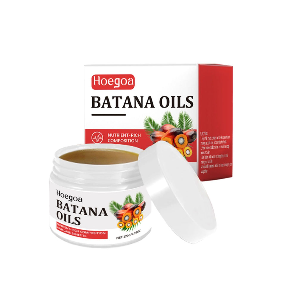 Hoegoa Batana Hair Care Oil Gently Nourishes Hair Follicles, s Frizzy, Dry And Smooth Hair