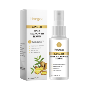 Hoegoa Hair Essence Spray, Hair Hair Soft Luster Ginger Hair Care Scalp Spray