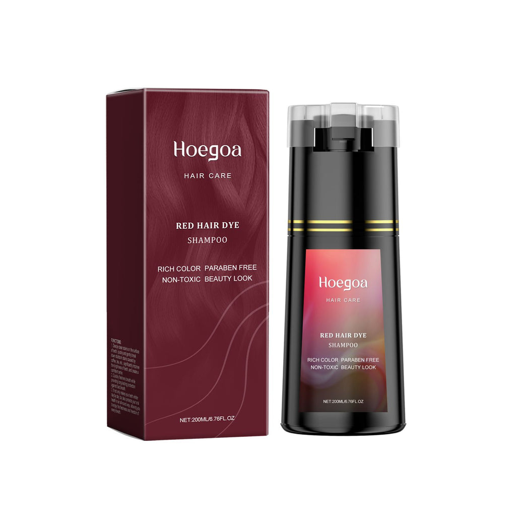 Hoegoa Hair Shampoo Series Diy Trend Bright Lasting Color Gentle Hair Nourishing And Soft Care