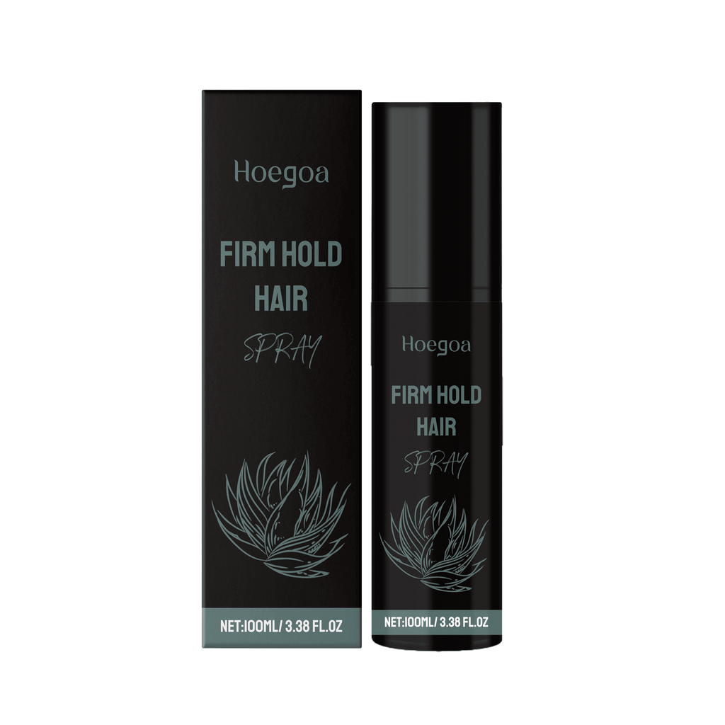 Hoegoa Hair Styling Spray Hair Styling Cream For Curls And Bangs With Natural Volume And Shine