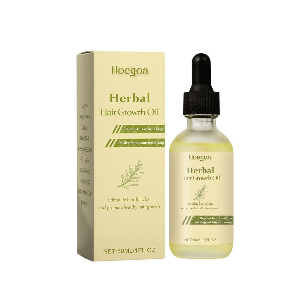 Hoegoa Herbal Oil, To Take Off The Thick Hair Essence Thick Liquid Dropping Essence Nourishing Hair Dry Short-Tempered Hair Meek
