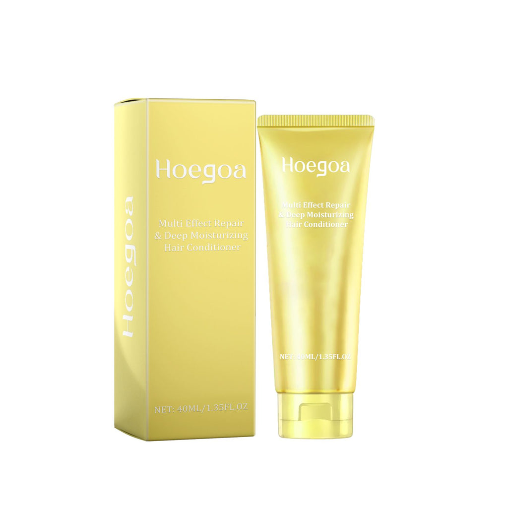 Hoegoa Multi Effect Deep Moisturizing Hair Conditioner, Deep Dry And Smooth Hair Smooth And Moist