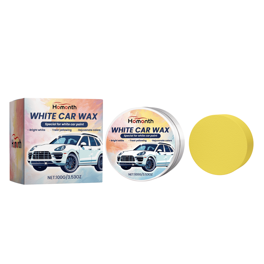 Homonth Car Polishing Wax, Car Scratch Waterproof Anti-Stain Finish Beauty Polishing Wax