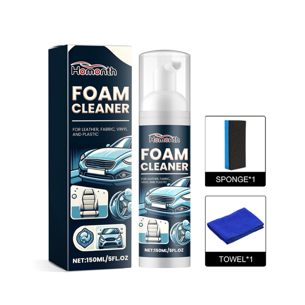 Homonth Foam Cleaner, Car Interior Seats Clean Decontamination Bright Refurbishment