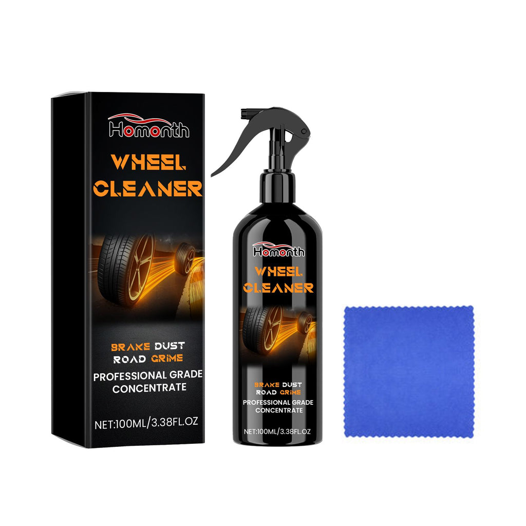Homonth Wheel Cleaner, Clean Wheel Tires Stubborn Dirt Polishing Retreading Wheel Cleaner