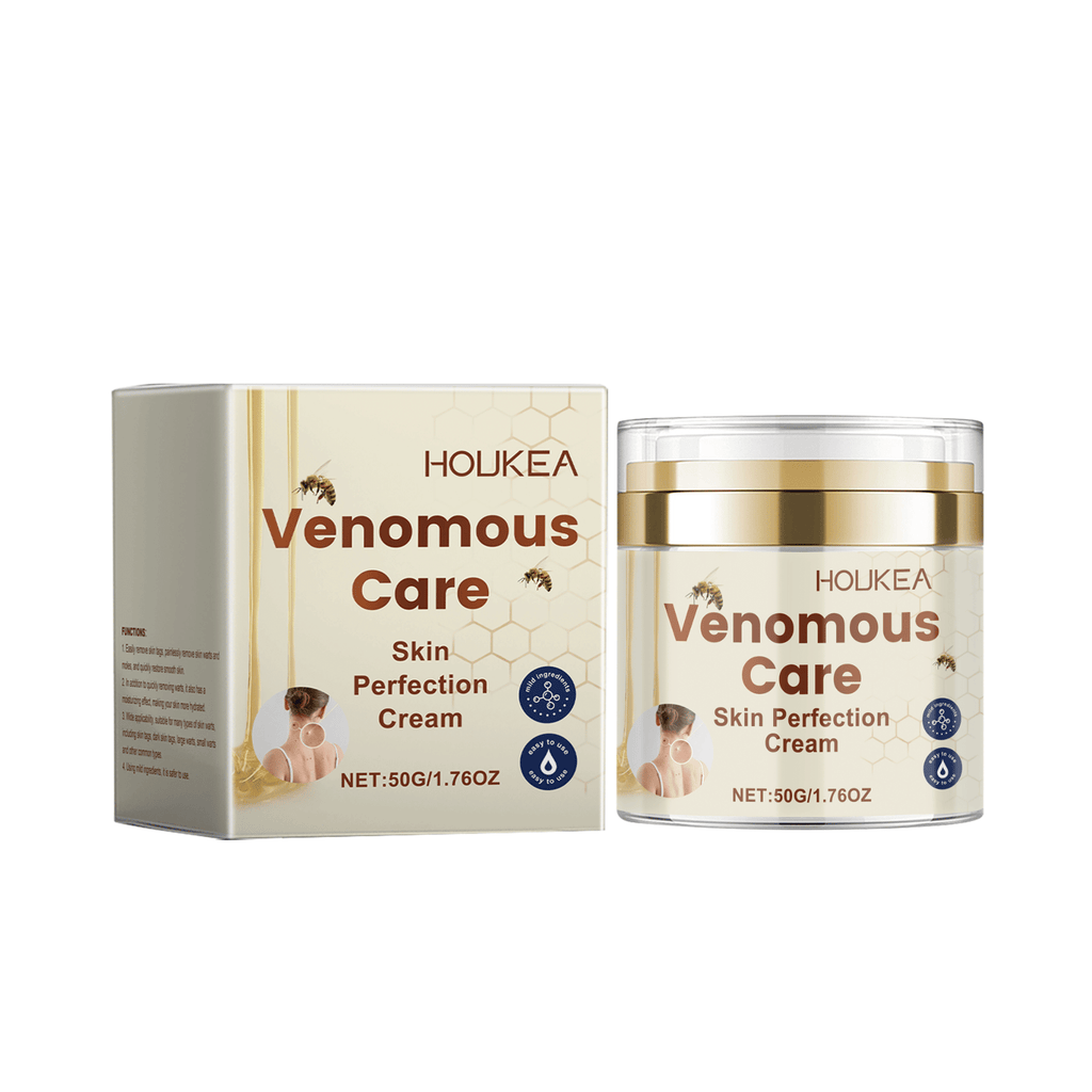 Houkea Bee Venom Skin Cream Skin Cleansing Herbal Gentle Formula Skin Cream