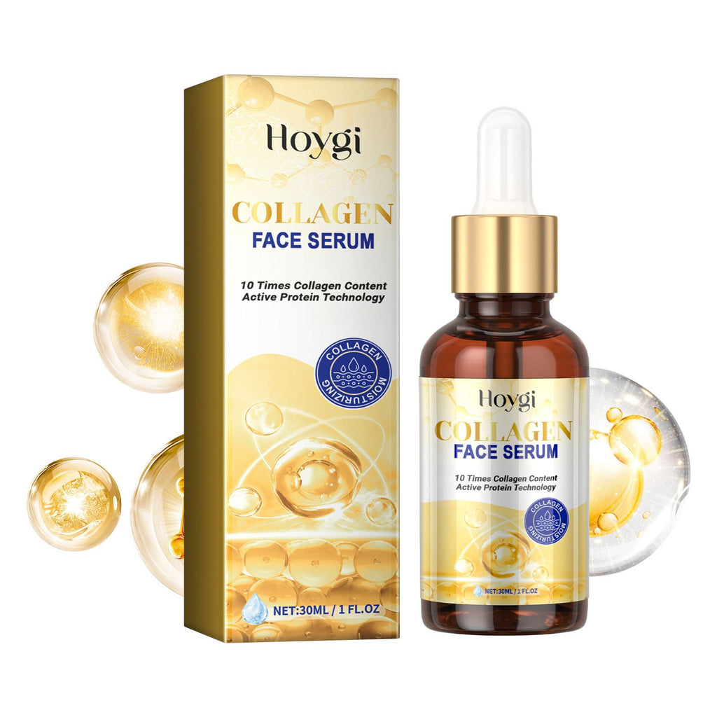 Hoygi Collagen Face Serum, Moisturizing, Moisturizing And Firming Facial Skin, Cleaning, Anti-Wrinkle, Eyes