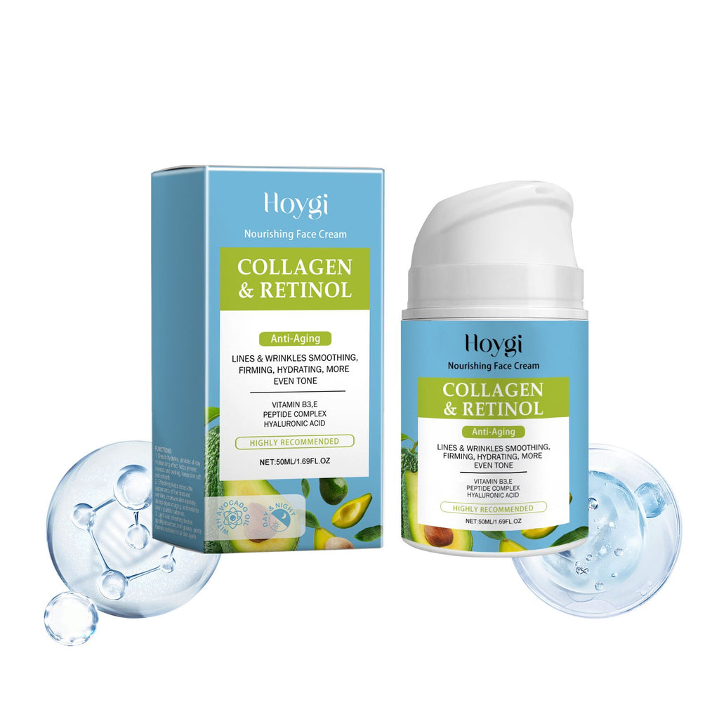 Hoygi Collagen Facial Moisturizer Hydrates And Moisturizes The Facial Skin With A Soft Moisturizing Cream That s Fine Lines
