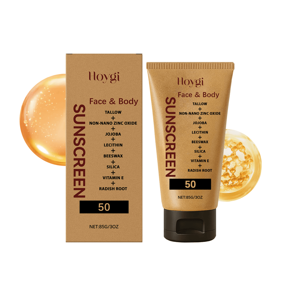 Hoygi Light Protective Cream Moisturizes And Moisturizes Outdoor Isolation Protection In Summer Natural Lightweight Non-Sticky Protective Cream
