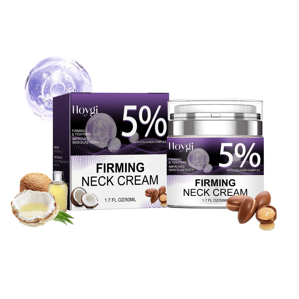 Hoygi Neck Firming Cream Lighten Neck Lines Moisturizing, Hydrating, Anti-Wrinkle, Firming And Brightening Skin Neck Care Cream