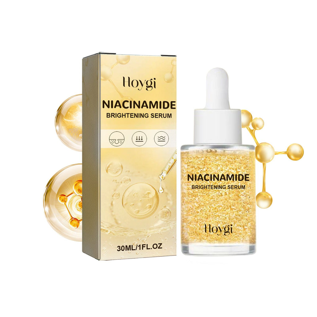 HOYGI Niacinamide Brightening Serum, Lightening Spots And Fine Lines Brightening Skin Hydrating Moisturizing Facial
