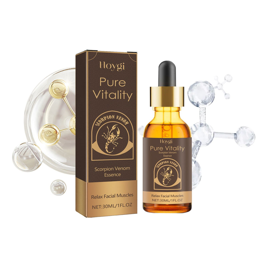 Hoygi Scorpion Venom Essence, Moisturizing Anti-Wrinkle Carry Bright Color Of Skin Firming Skin Essence