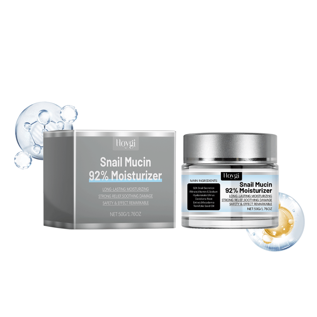 Hoygi Snail Moisturizer, Nourishing And Moisturizing Facial Care Moisturizing Cream To Dull Skin