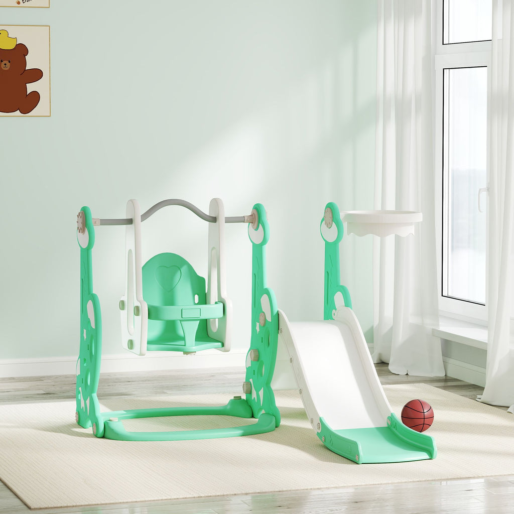 Indoor Playground with Non-Slip 58.1 Inches