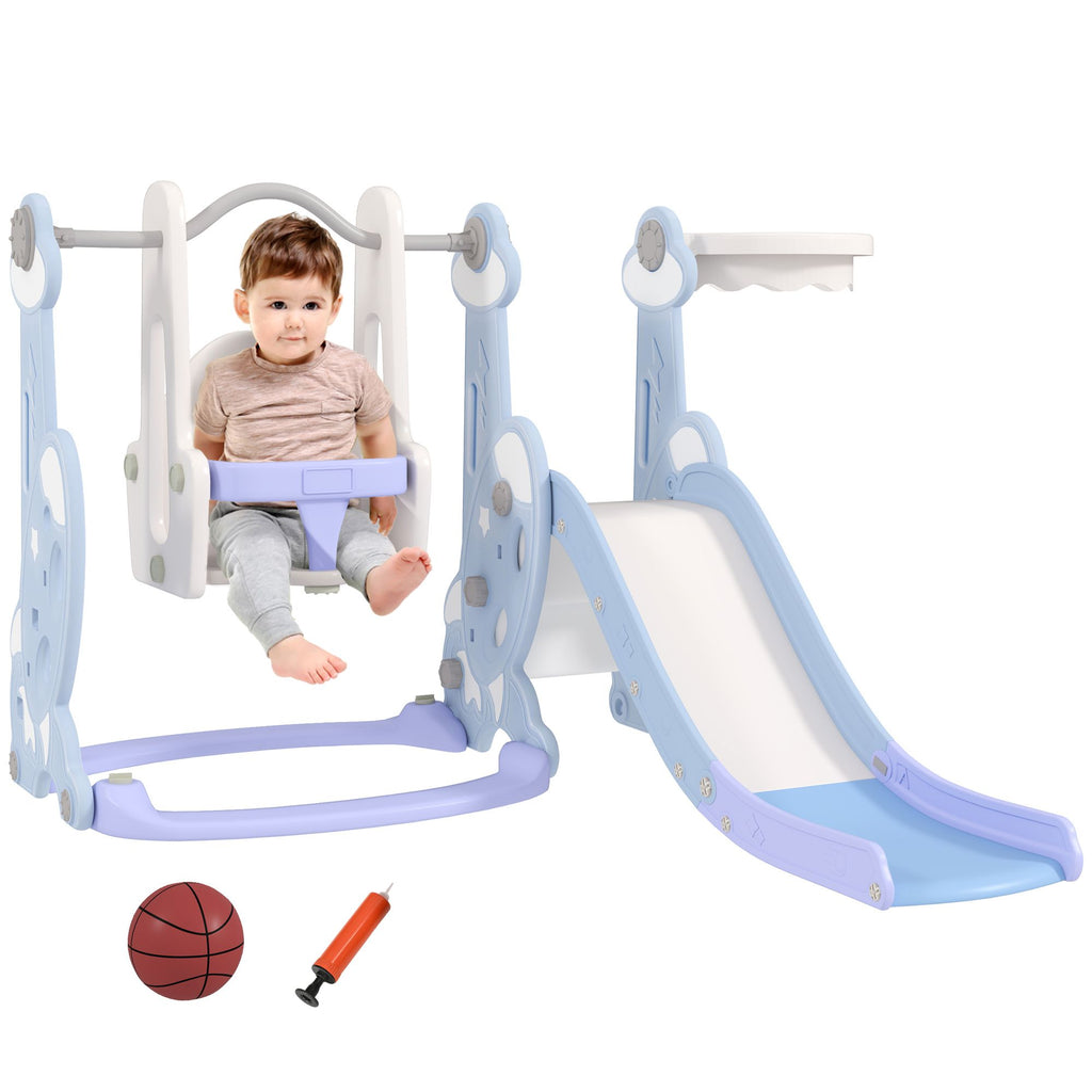 Indoor Playground with Non-Slip 58.1 Inches