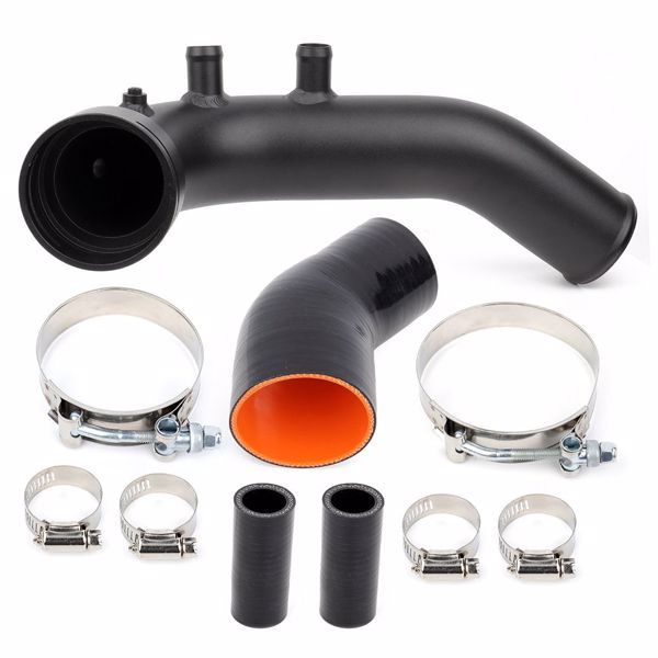 Intake Turbo Charge Pipe with Clamp For BMW N54 E88 E90 E91 E92 E93 135i 335i(Amazon & Temu Ban Sale)(No support for returns without reason)