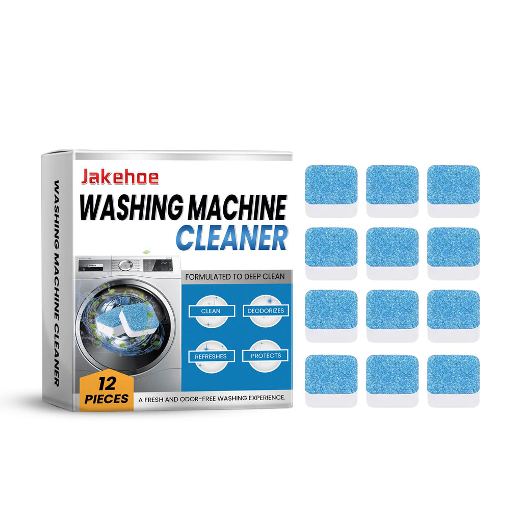 Jakehoe Washing Machine Descaling Cleaning Sheet Household Drum Washing Machine Cleaning Odor Dirt Cleaning Sheet