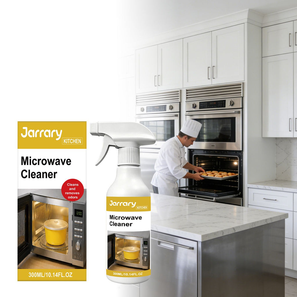 Jarrary Microwave Cleaner, Set for Grease and Food Residue Removal, Daily Microwave Cleaning & Maintenance