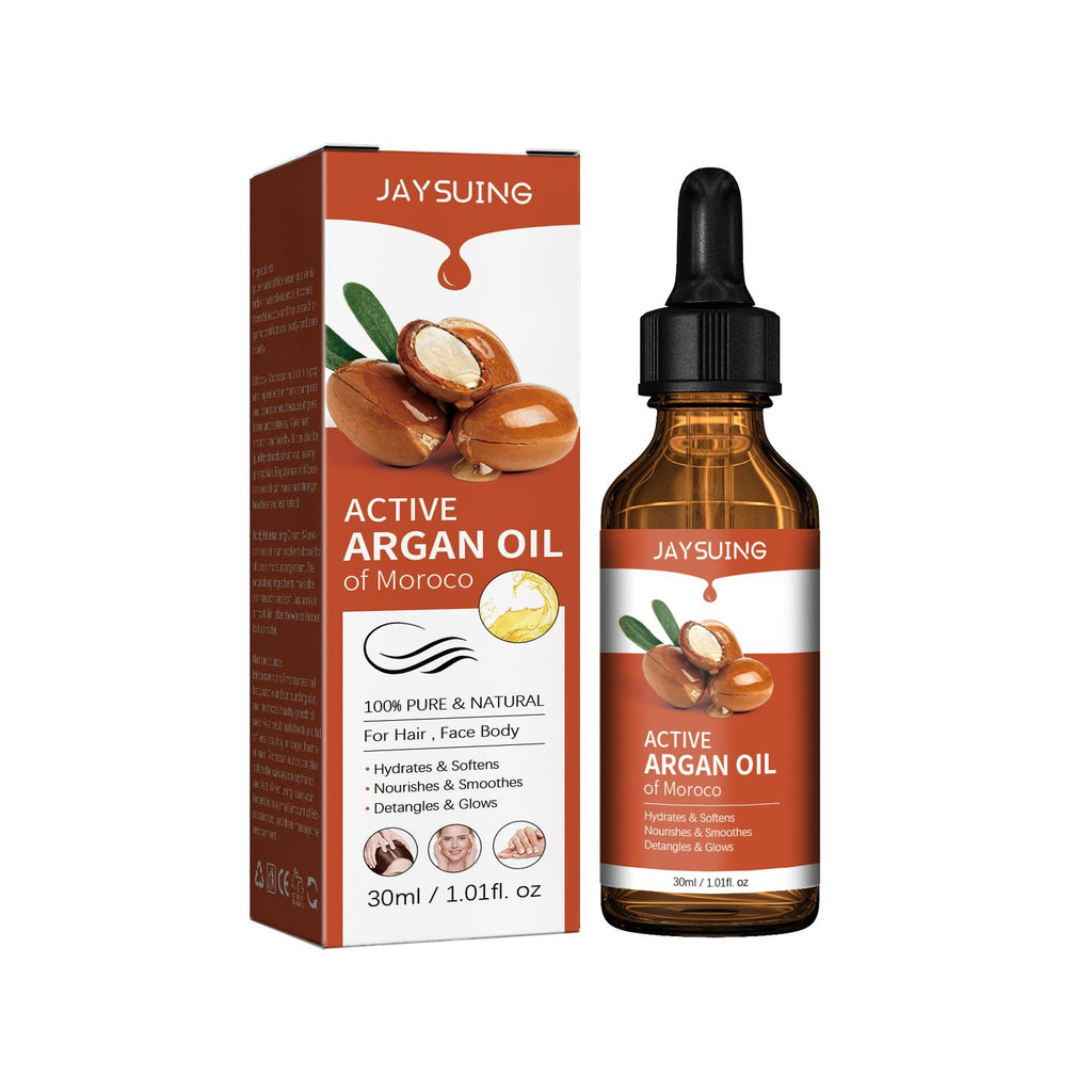 Jaysuing Argan Oil, Dry Hair Supple Hair Moisturizing Care Essential Oil