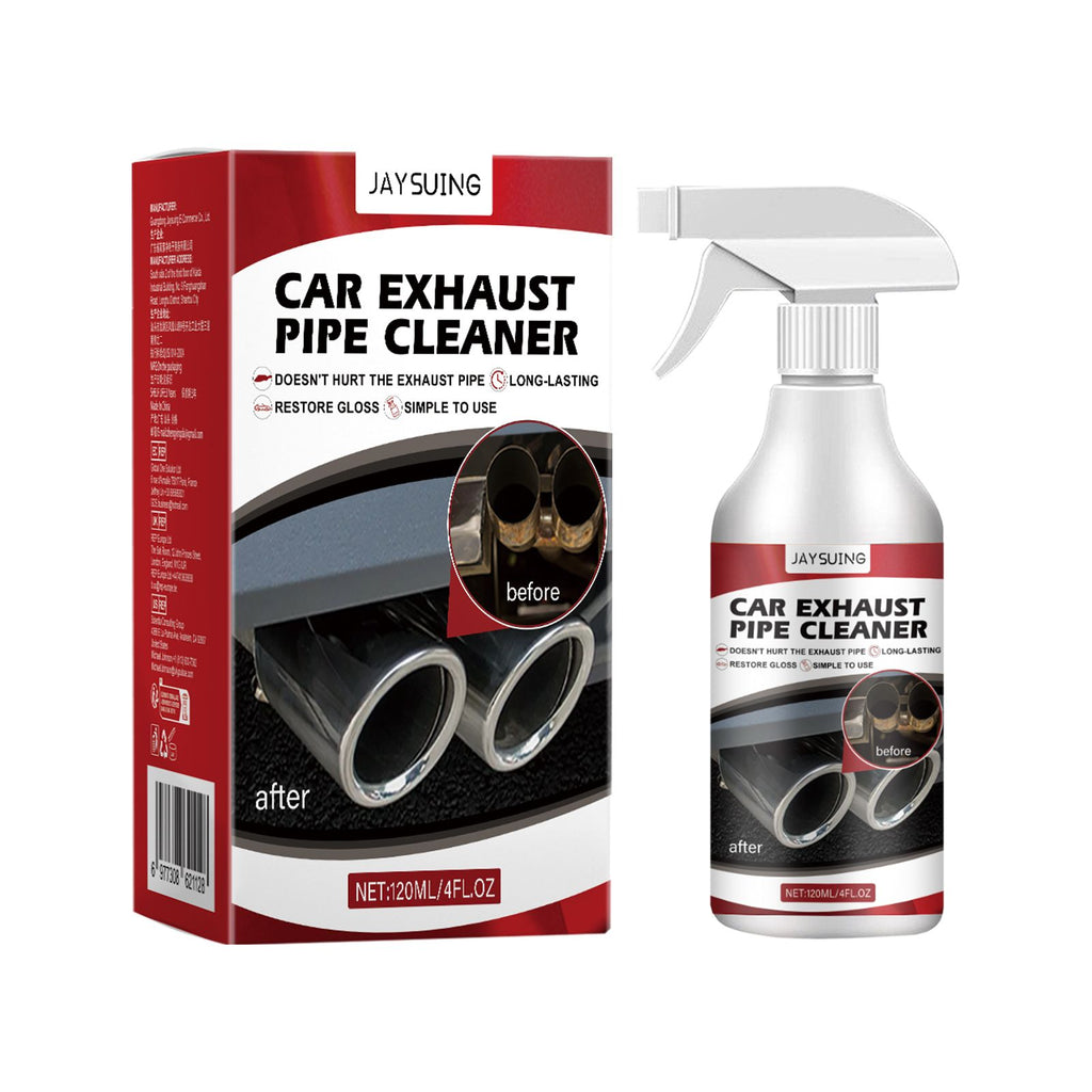Jaysuing Automotive Exhaust Pipe Cleaner, Multi-Functional Reconditioning Cleaner Vehicle Motorcycle Exhaust Pipe Exhaust Rust r