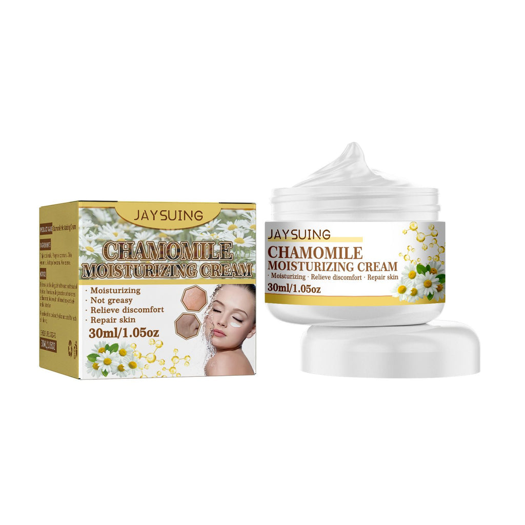Jaysuing Chamomile Moisturizing Cream Hydrating Carry Bright Color Of Skin Tender Skin Creams Clean Blain Blain Desalt Blain To Imprint