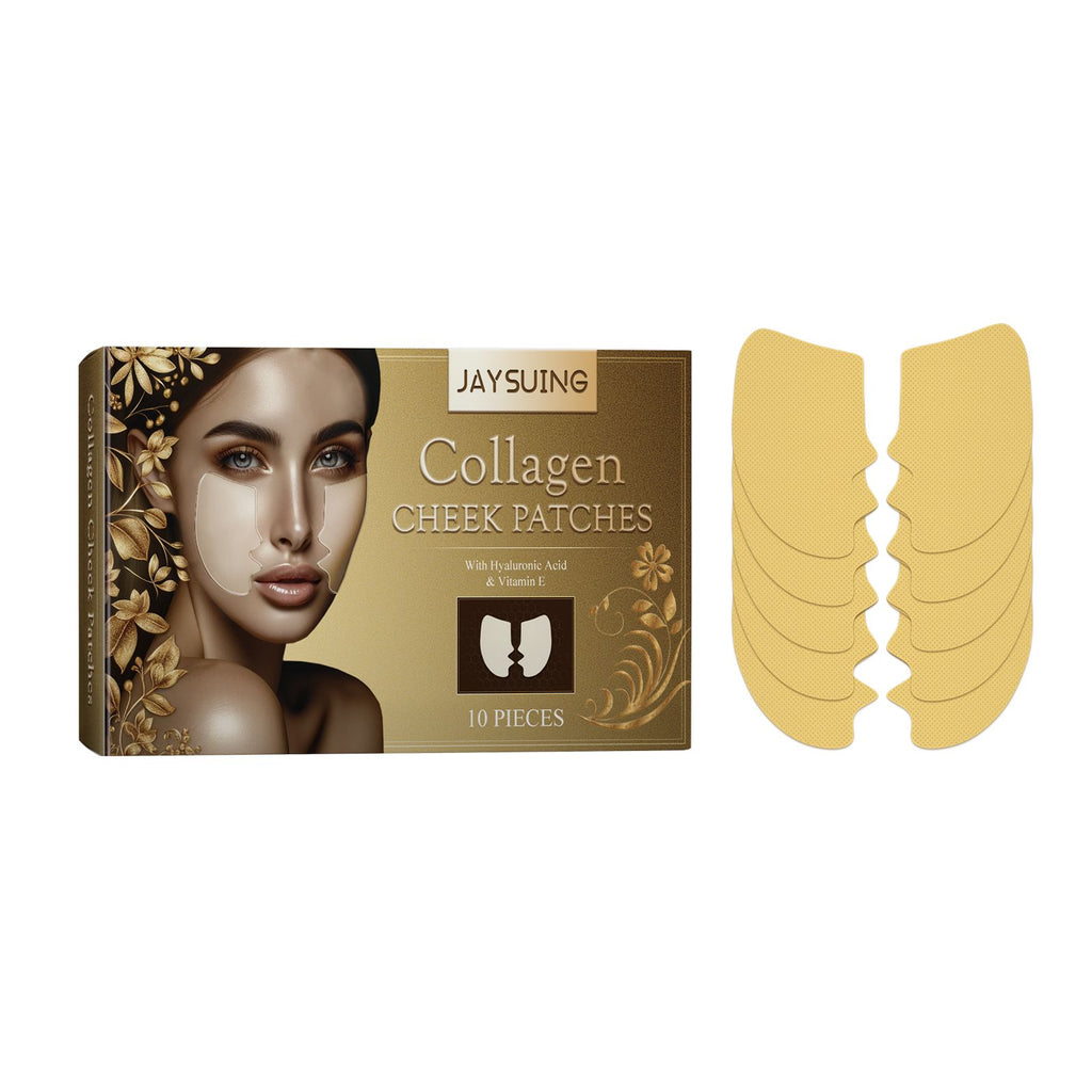 Jaysuing Collagen Cheek Patches, Lighten Fine Lines And Tighten Facial Skin Patch